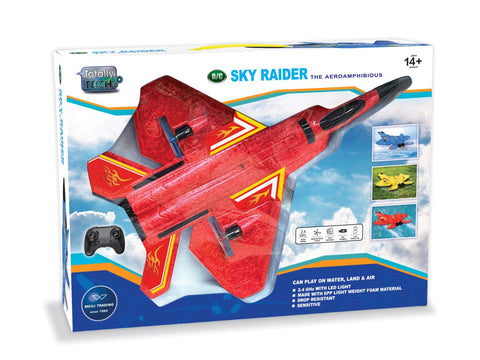 Sky Raider Flugzeug 2.4 Ghz rot