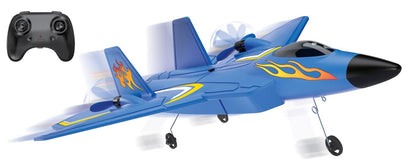 Sky Raider Flugzeug 2.4 Ghz blau