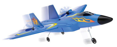 Sky Raider Flugzeug 2.4 Ghz blau