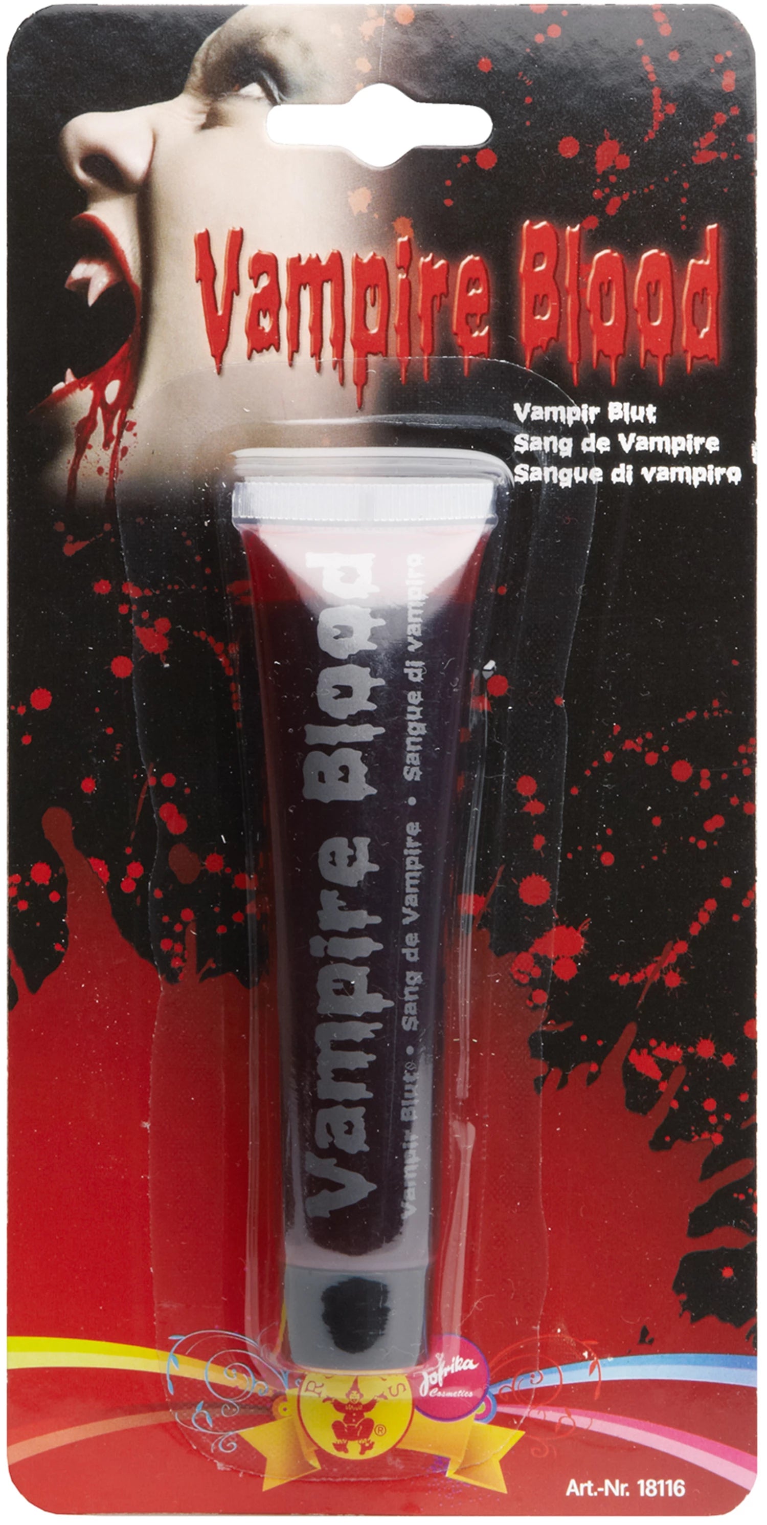 Vampir-Blut in Tube