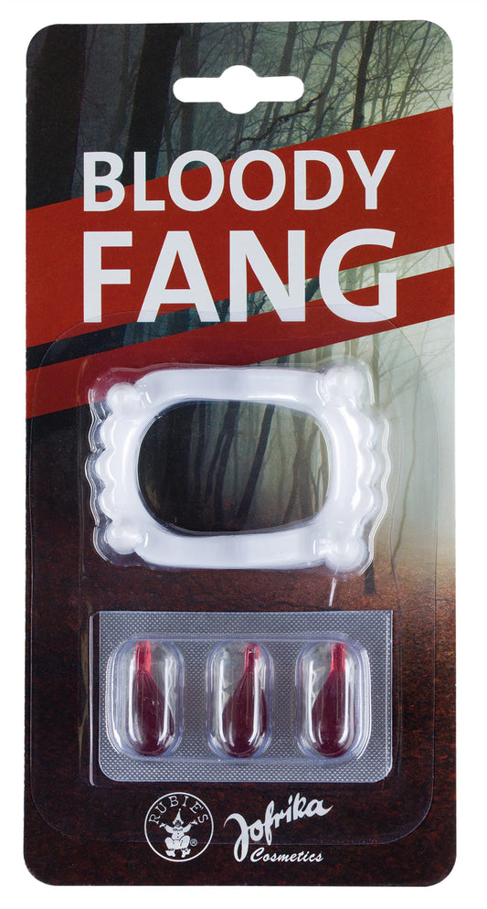 Gebiss mit Blutkapseln