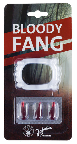 Gebiss mit Blutkapseln