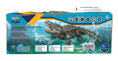 RC Alligator mit leuchtenden Augen