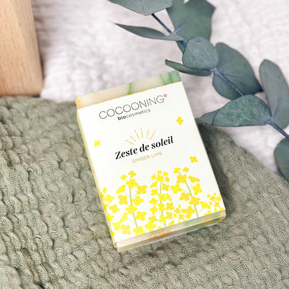 Cocooning Biocosmetics - Jabón Sunshine Zest - ¡Refresca y Revitaliza! 🌞🛀