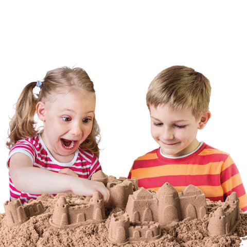 Art Craft - Play Sand 500g with 3D Molds - 5 Color Assortment for Endless Fun