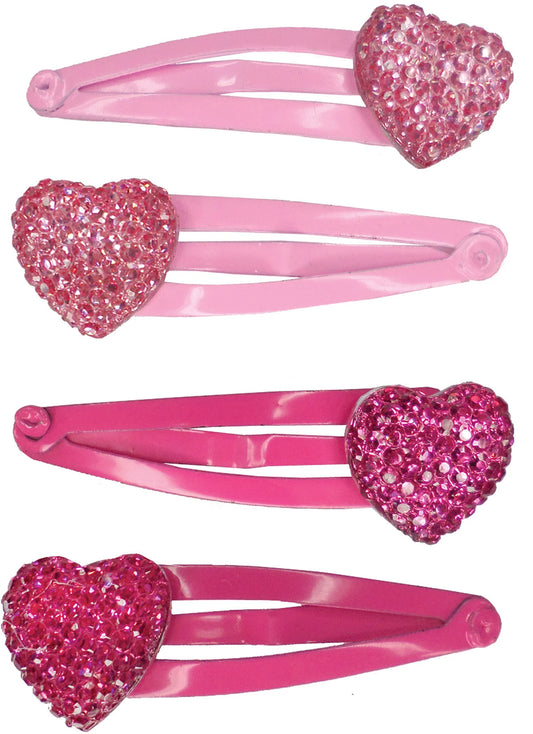 Haarclips Sparkly Heart