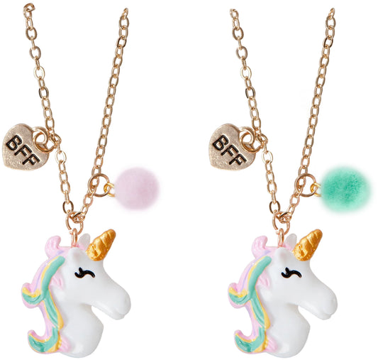Halsketten Einhorn 2 Stück