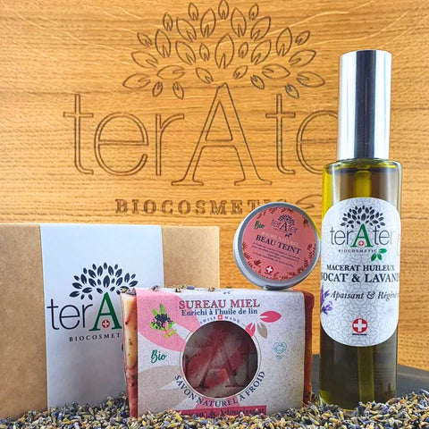 TerATer - GIFT BOX DELIGHT OF ORGANIC LAVENDER - Relaxing Aromatherapy 🌿💜✨