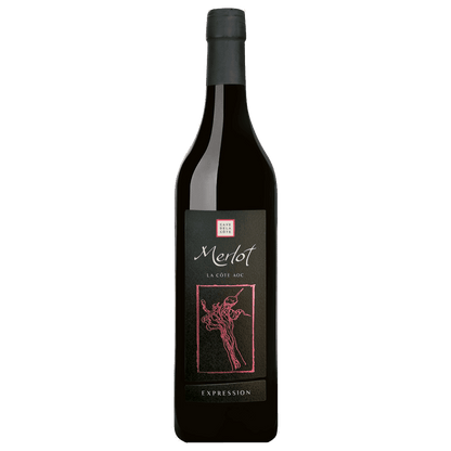 CAVE DE LA CÔTE - Merlot Expression - 🍷 Rotwein aus Frankreich