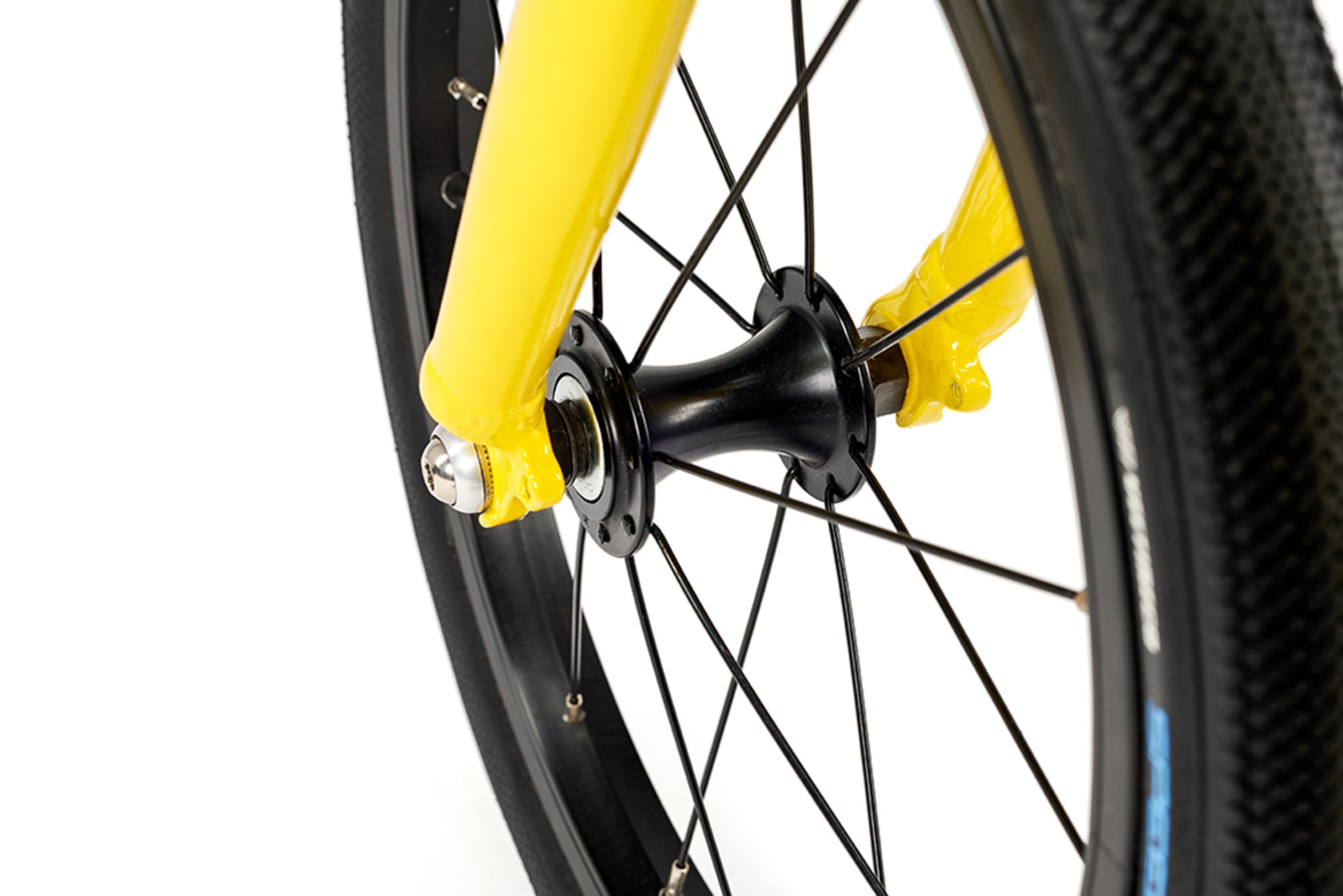 ACADEMY | Kindervelo 14" | Grade 2 Belt | gelb