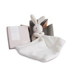 Hase mit Schmusetuch, natur 10cm