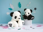 So Chic Panda, schwarz 17cm