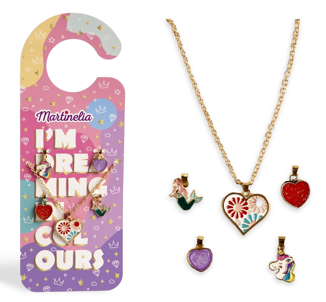 Halskette mit Anhänger assortiert