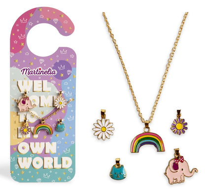 Halskette mit Anhänger assortiert