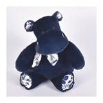 Hippo Bandana, marineblau 22cm (MQ3)