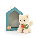 Katze beige, 16cm
