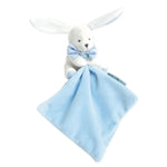 Hase mit Schmusetuch, himmelblau 10cm