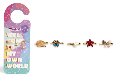 Fingerringe 5 Stück assortiert