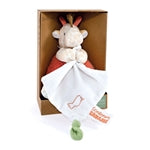 Giraffe mit Schmusetuch 15cm