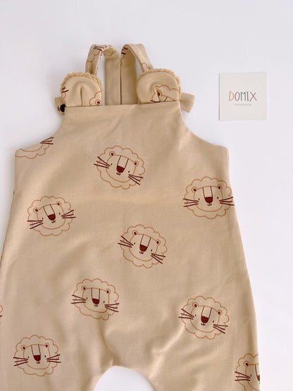 Baby Jersey Romper “Little Lion” (0–18 months)