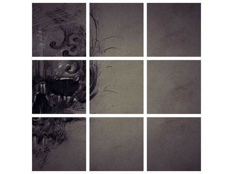 Leinwandbild 9-teilig Fantasy