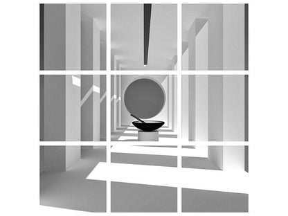 Leinwandbild 9-teilig Mie Bowl Room