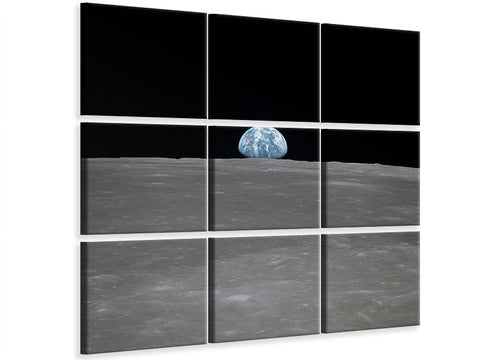 Leinwandbild 9-teilig Wundervolle Erde