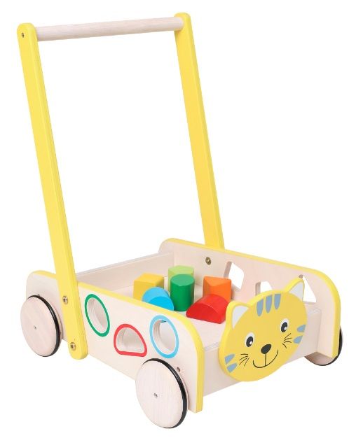 Baby Walker Katze mit Sortierspiel