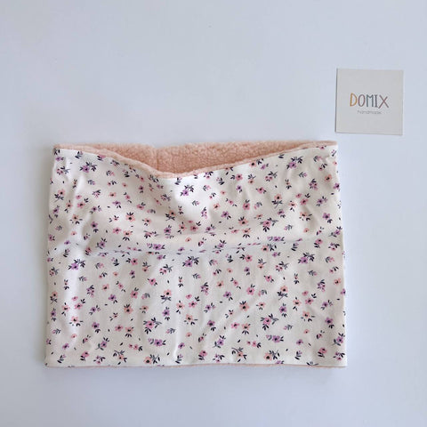 Toddler Snood – Handmade Floral Winter Scarf