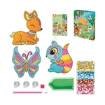 Glitzer-Fensterbilder