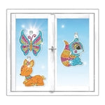 Glitzer-Fensterbilder