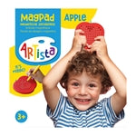 Magnet Zeichentafel Apfel