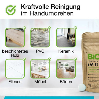 BiOHY Universalreiniger Tabs – Vegan & Mikroplastikfrei