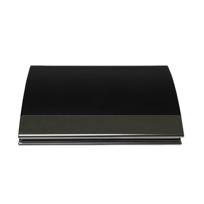 Madison Visitenkarten-Etui aus Metall & Kunstleder