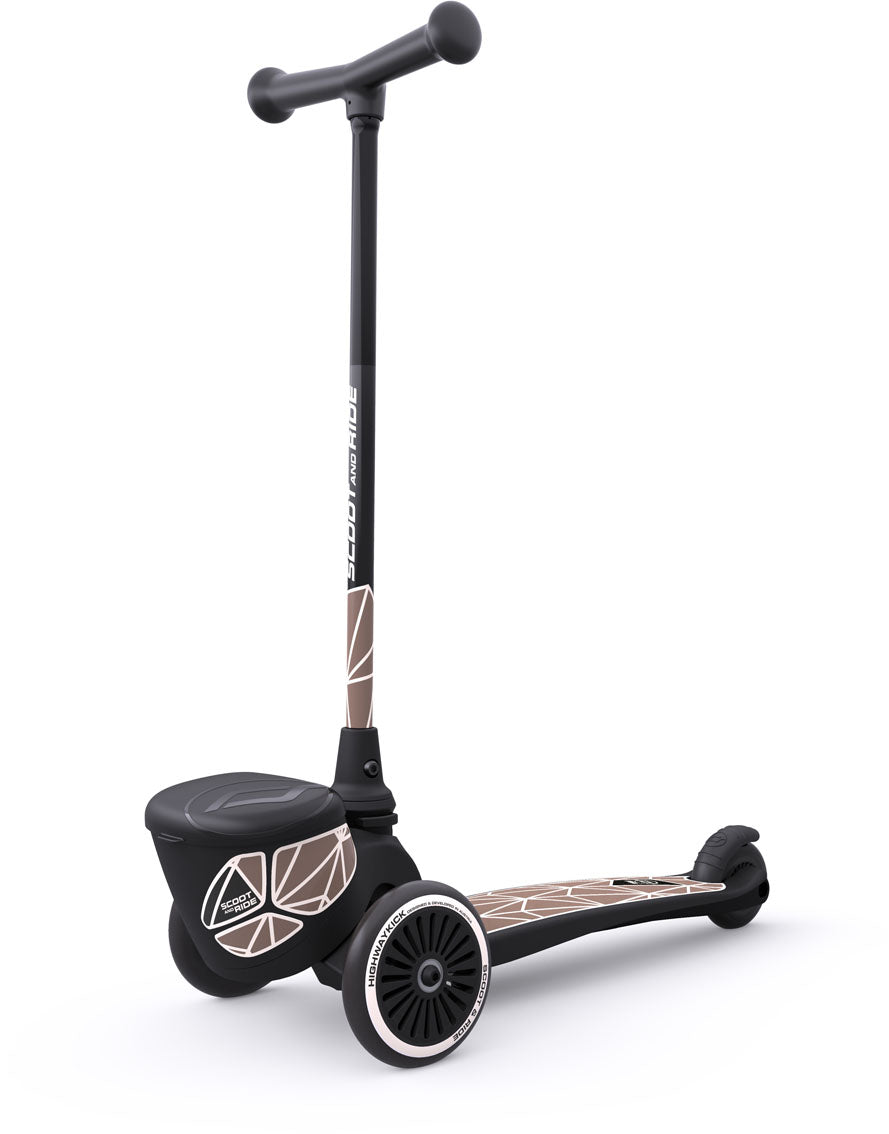 Scoot and Ride Mini Scooter | Highwaykick 2 Lifestyle | Brown Lines