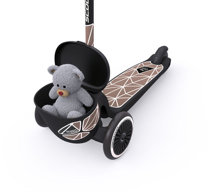 Scoot and Ride Mini Scooter | Highwaykick 2 Lifestyle | Brown Lines