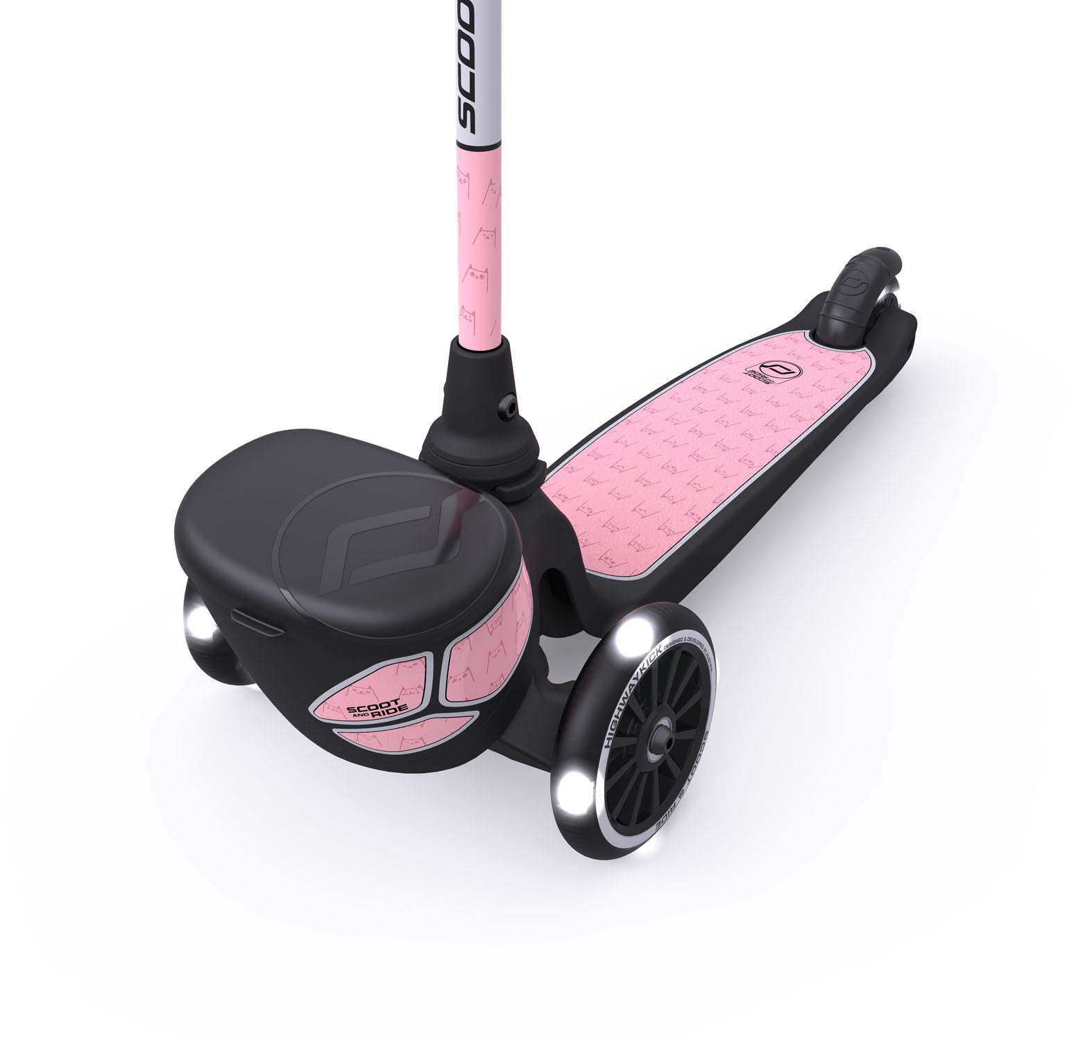 Scoot and Ride Mini Scooter | Highwaykick 2 Lifestyle reflective | Rose