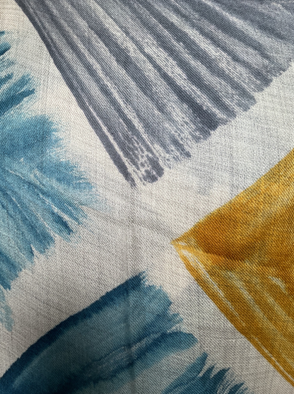 AISHITERU - Nova Printed Cashmere Shawl - Bold Art, Soft Luxury ✨🧣