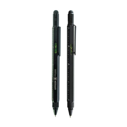 Workman's Multi Tool 8-in-1 Konstruktionsstift – Messing, Wasserwaage & Touch