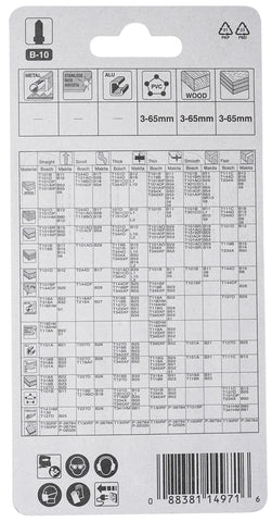 
          5 Stichsägeblätter Typ B-10
          A-85628
        