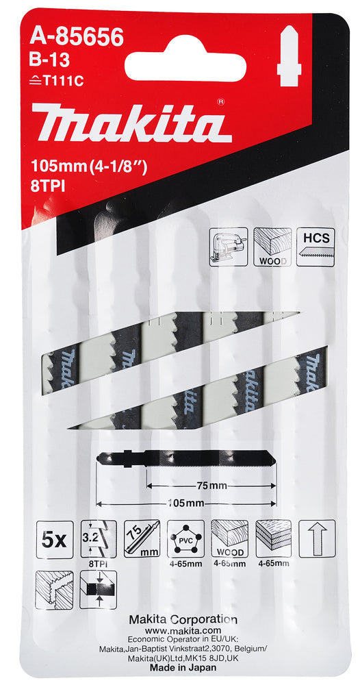 
          5 Stichsägeblätter Typ B-13
          A-85656
        
