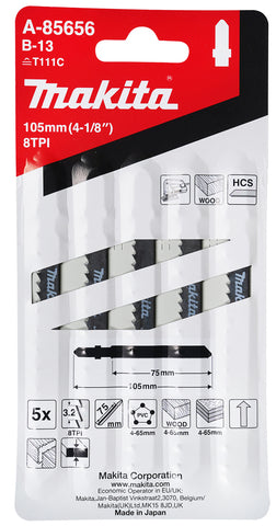 
          5 Stichsägeblätter Typ B-13
          A-85656
        