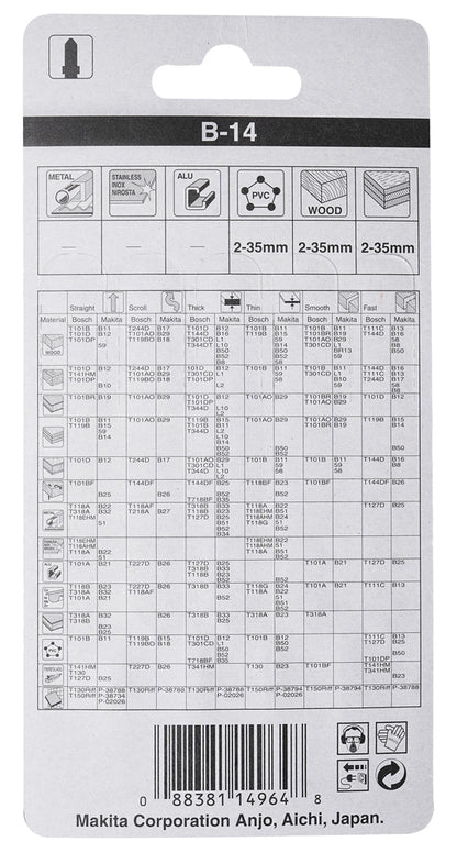 
          5 Stichsägeblätter Typ B-14
          A-85662
        