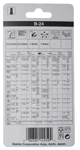 
          5 Metall-Stichsägeblätter Typ B-24
          A-85759
        