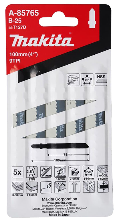 
          5 Universale Stichsägeblätter Typ B-25
          A-85765
        