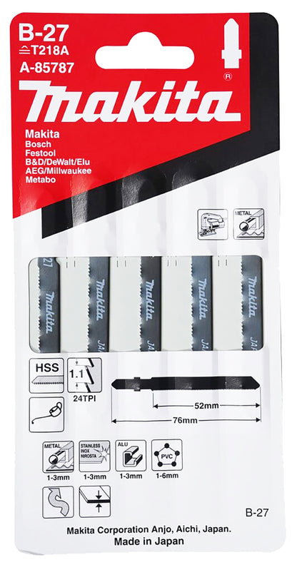 
          5 Metall-Stichsägeblätter Typ B-27
          A-85787
        
