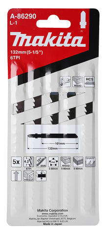 
          5 Stichsägeblätter Typ L-1
          A-86290
        