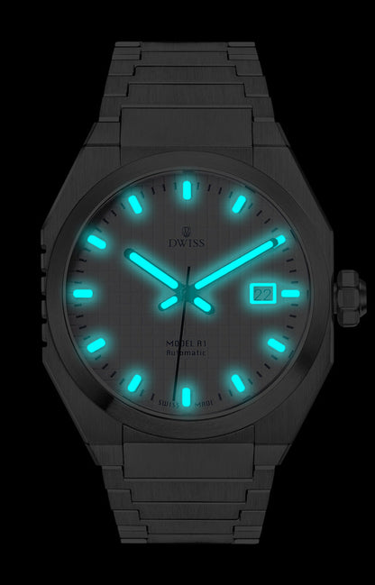 DWISS - A1-White Watch - Elegance Redefined ⌚✨