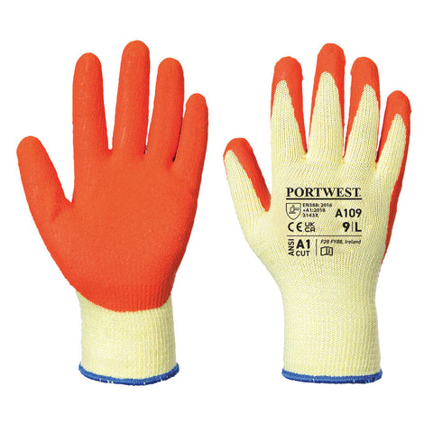 Portwest Grip-Handschuh (Einzelhandelsverpackung) – A109 – Orange