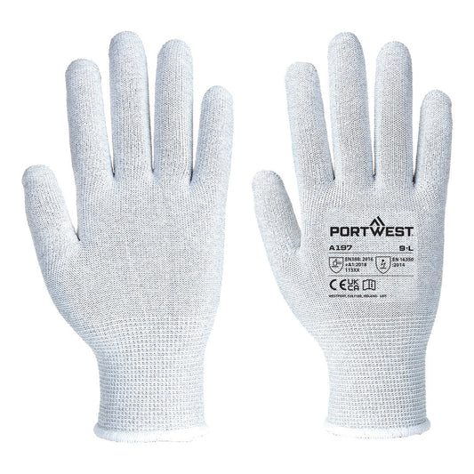 Portwest Antistatik-Schalenhandschuh – A197 – Grau